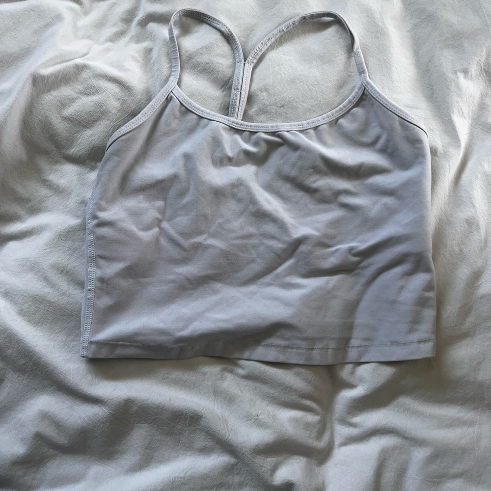 Beyond Yoga White Tank